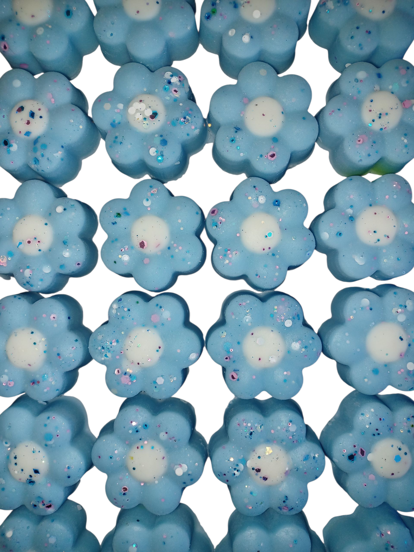 Comfy Blue - Flowers