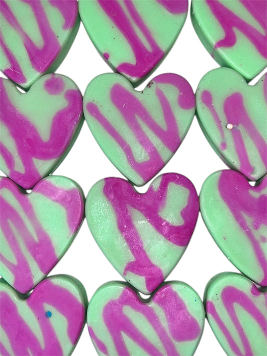 Pink Watermelon - Chunky Heart